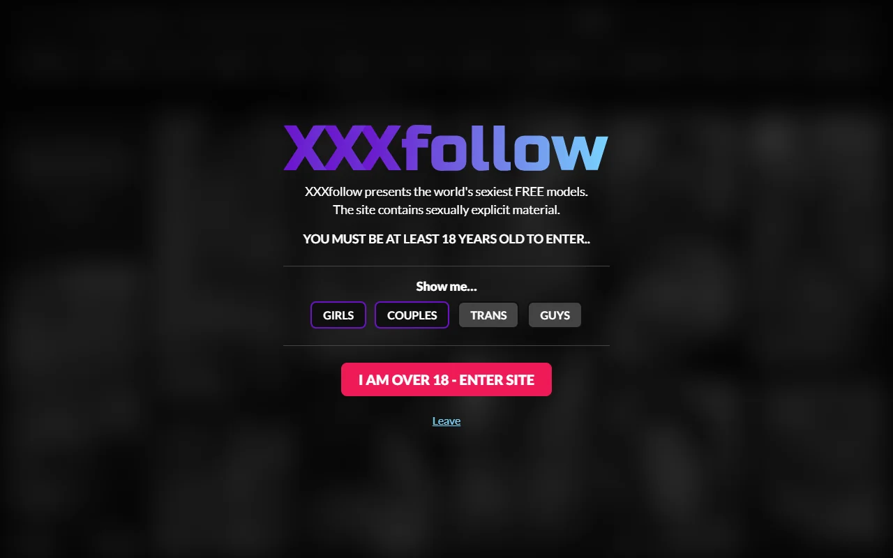 Screenshot: Xfollow Screenshot of Xfollow